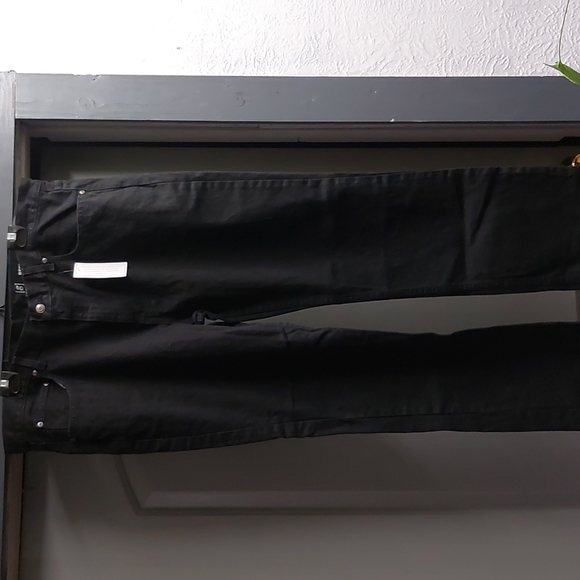 Men's George Regular Fit Black Jeans Sz 40x32 - Picture 1 of 7